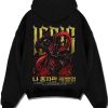IGRISV2 A.black hoodie flat back design - Solo Leveling AU Store
