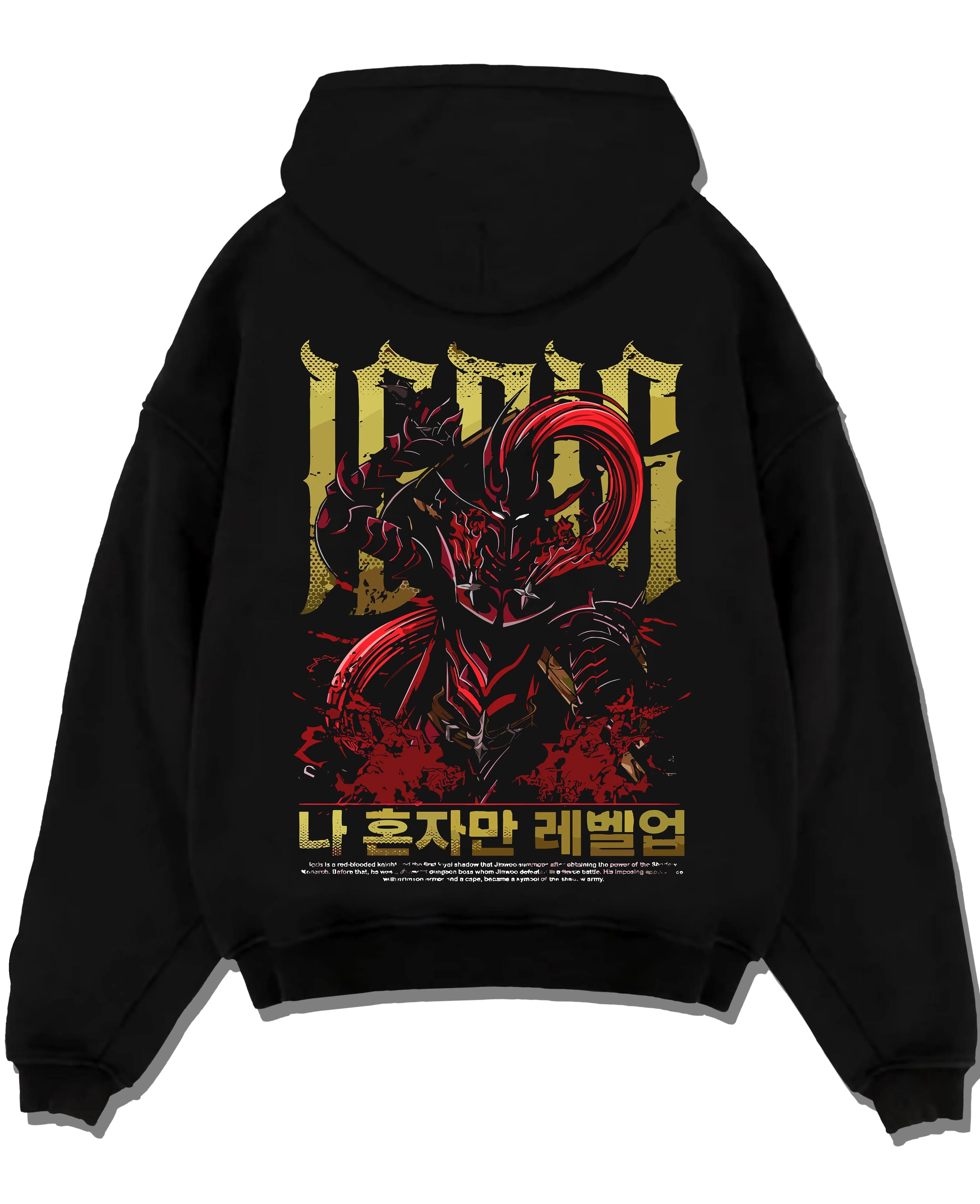 Solo Leveling Hoodie Igris Commander Dark Jumper