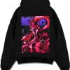 IGRISV5 A.black hoodie flat back design - Solo Leveling AU Store