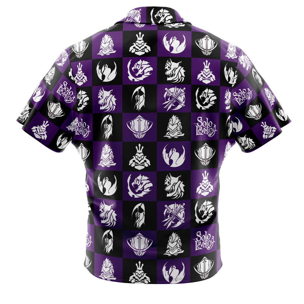 Notable Guilds Solo Leveling Button Up Hawaiian Shirt - Image 2