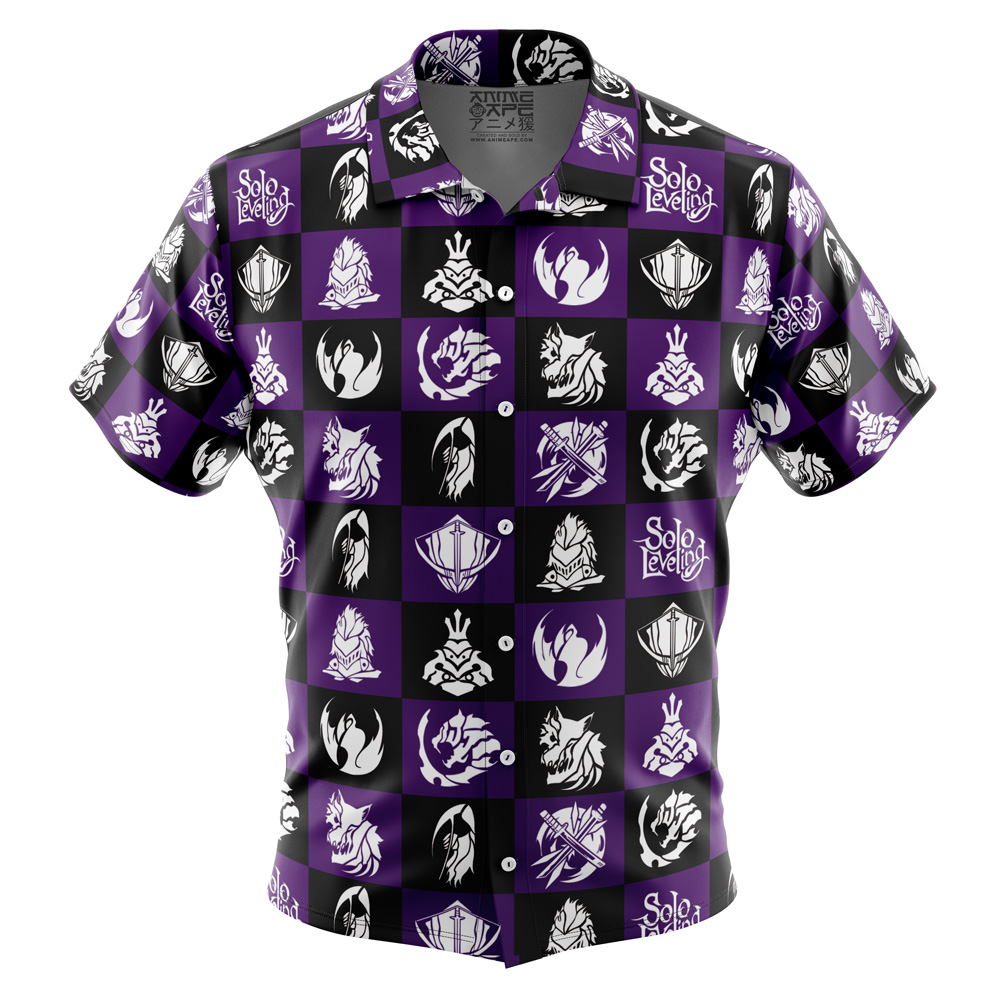Notable Guilds Solo Leveling Button Up Hawaiian Shirt