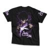 Shadow Monarch King Of Solo Leveling Streetwear T Shirt BACK WRINKLY - Solo Leveling AU Store