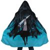Shadow Monarch Solo Leveling AOP Hooded Cloak Coat MAIN Mockup - Solo Leveling AU Store