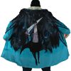 Shadow Monarch Solo Leveling AOP Hooded Cloak Coat NO HOOD Mockup - Solo Leveling AU Store
