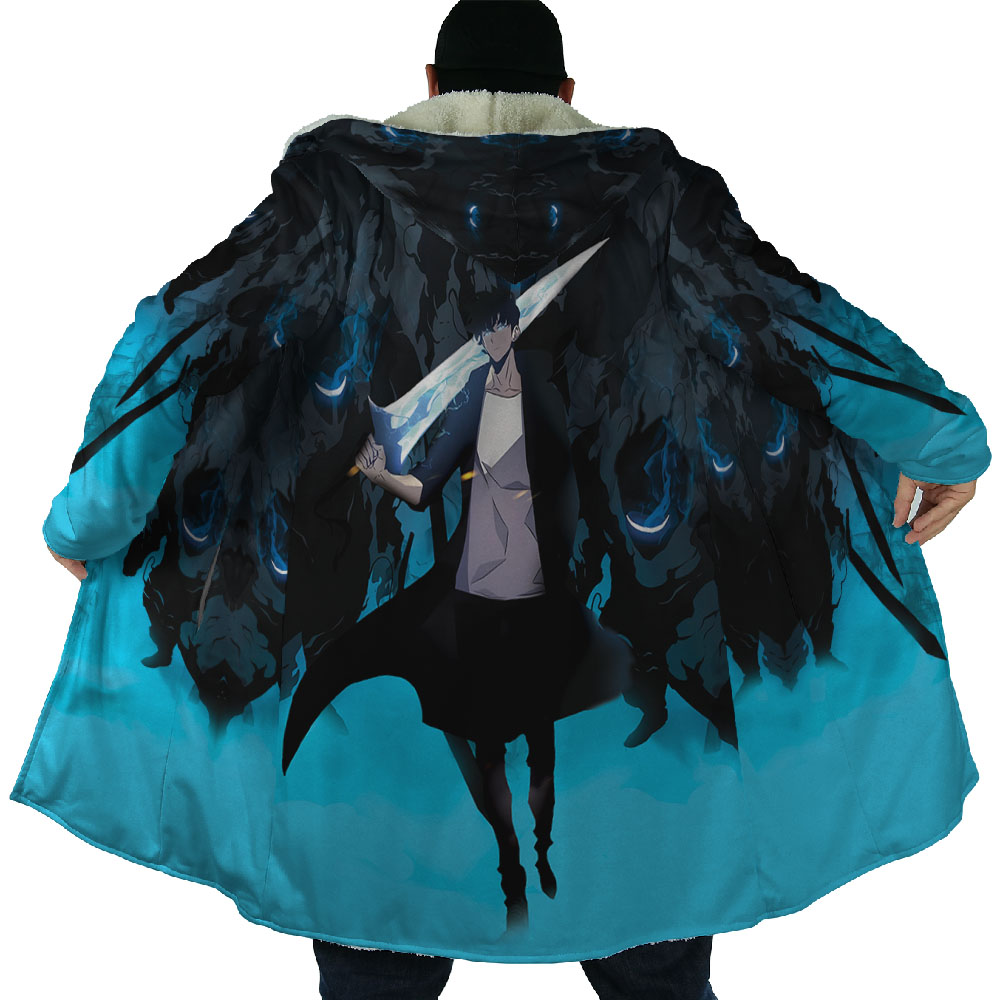 Shadow Monarch Solo Leveling Dream Cloak Coat - Image 2
