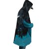 Shadow Monarch Solo Leveling AOP Hooded Cloak Coat RIGHT Mockup - Solo Leveling AU Store