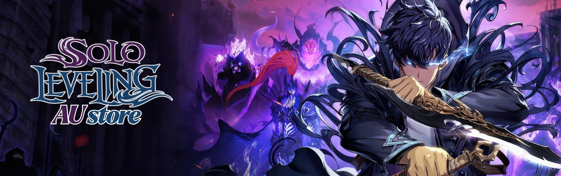 Solo Leveling AU Store Banner 1 - Solo Leveling AU Store