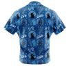 Statue of God SL Short Sleeve Hawaiian Shirtt BACK Mockup - Solo Leveling AU Store