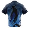 Statue of God Solo Leveling Short Sleeve Hawaiian Shirt BACK mockup - Solo Leveling AU Store