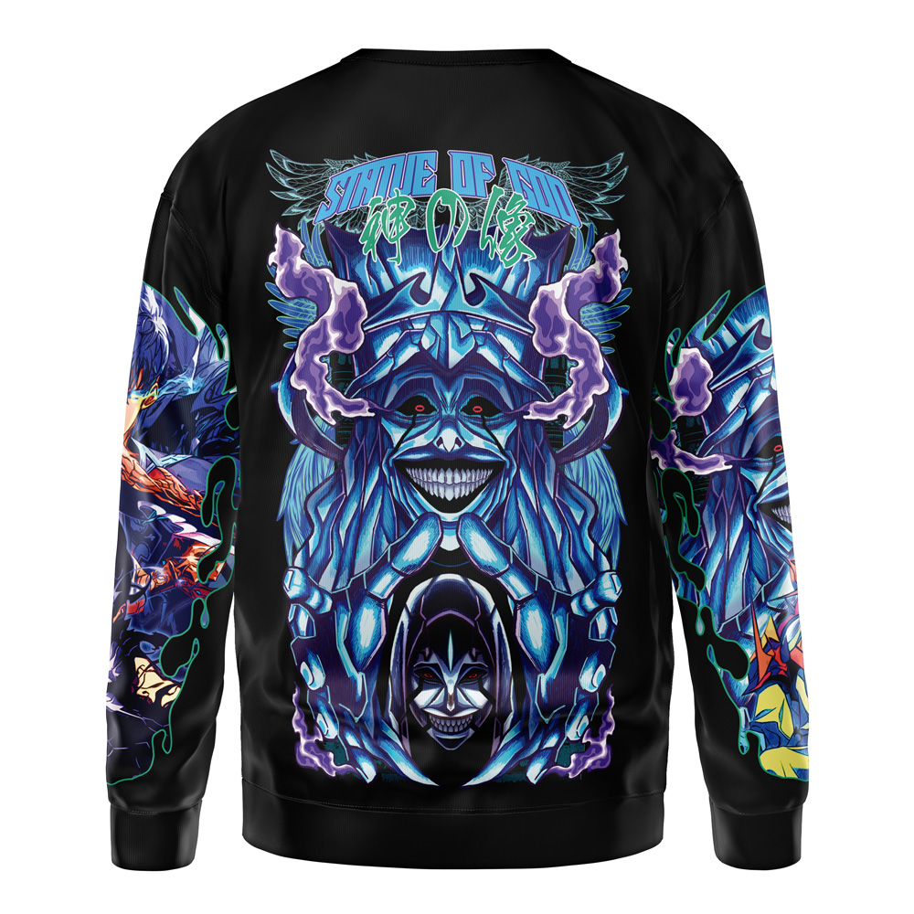 Statue of God Solo Leveling 3D Sweatshirt