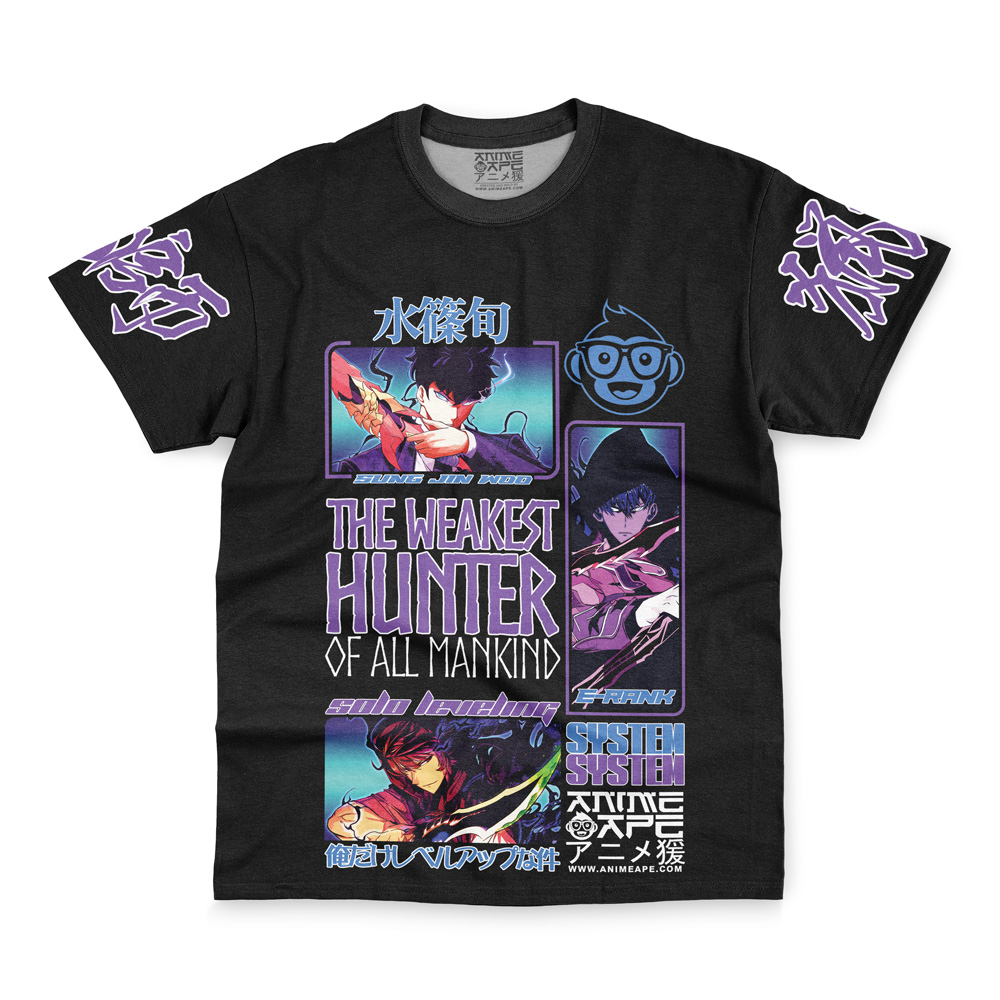 Sung Jin Woo V2 Solo Leveling 3D T-Shirt - Image 4