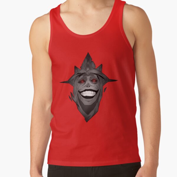 Scribble Red Eyes Tank Top - Image 4
