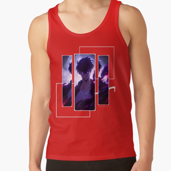 Sung Jin Woo Shadow Monarch Tank Top - Image 4