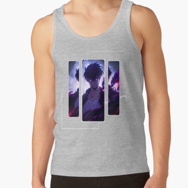 Sung Jin Woo Shadow Monarch Tank Top - Image 3