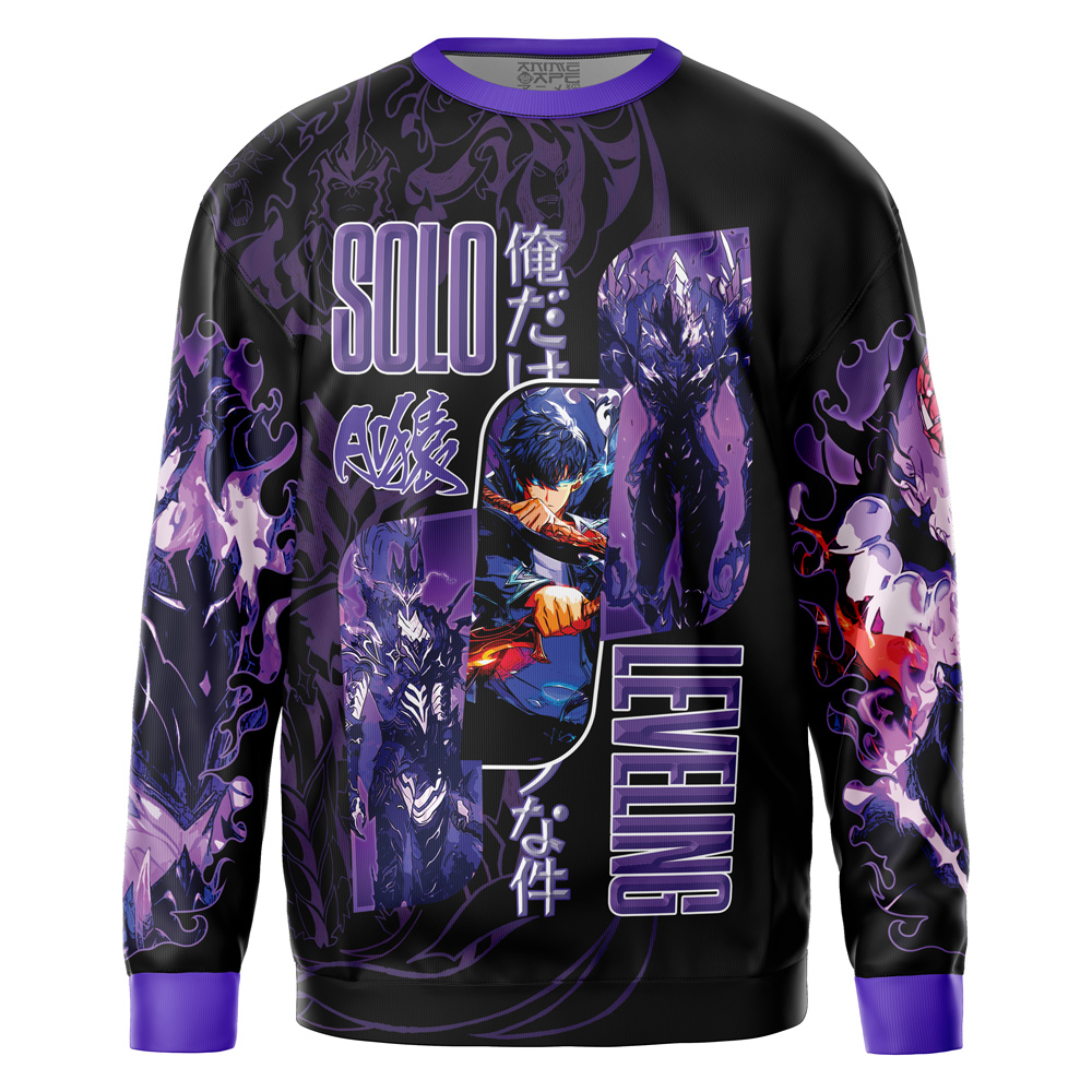 Shadow Army Solo Leveling 3D Sweatshirt - Image 3