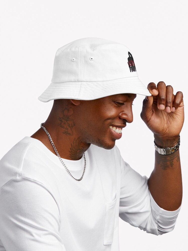 Scribble Knight Of Shadow Bucket Hat - Image 3