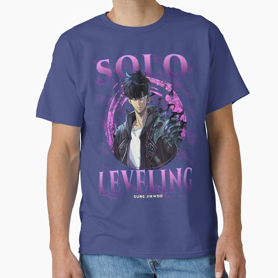 Solo Leveling Sung Jinwoo T-shirt - Image 4