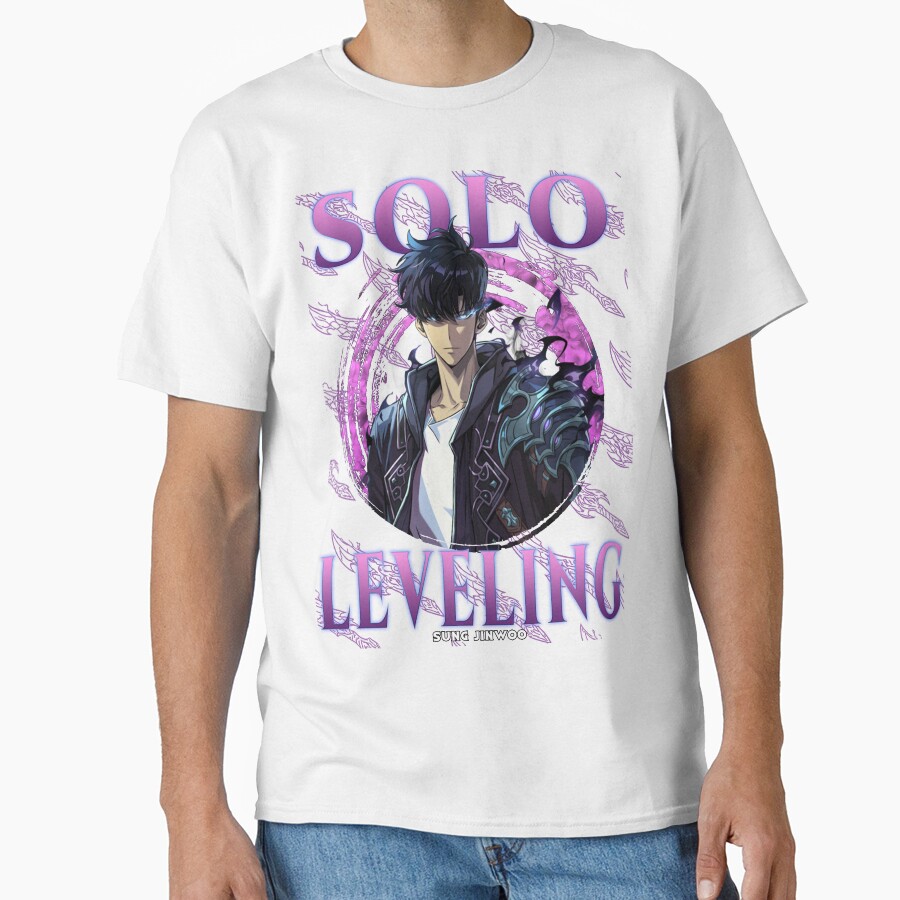 Solo Leveling Sung Jinwoo T-shirt - Image 2