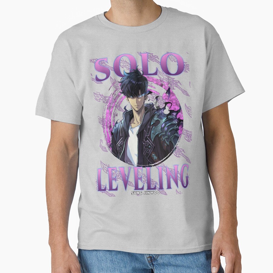 Solo Leveling Sung Jinwoo T-shirt - Image 3
