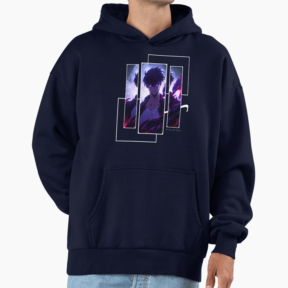 Sung Jin Woo Shadow Monarch Hoodie - Image 5