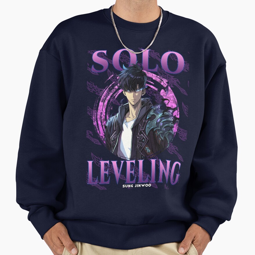 Solo Leveling Sung Jinwoo Sweatshirt - Image 5