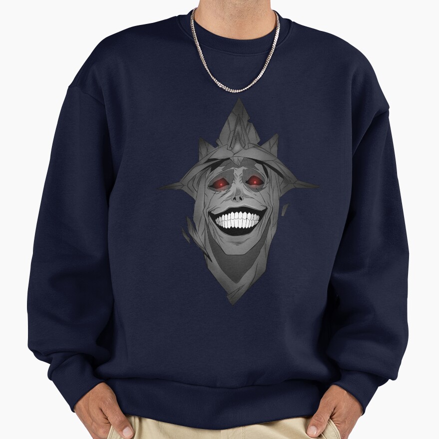 Scribble Red Eyes Sweatshirt - Image 5