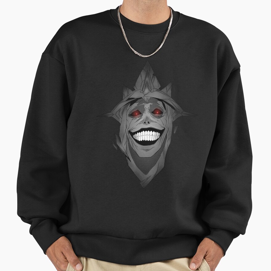 Scribble Red Eyes Sweatshirt - Image 2