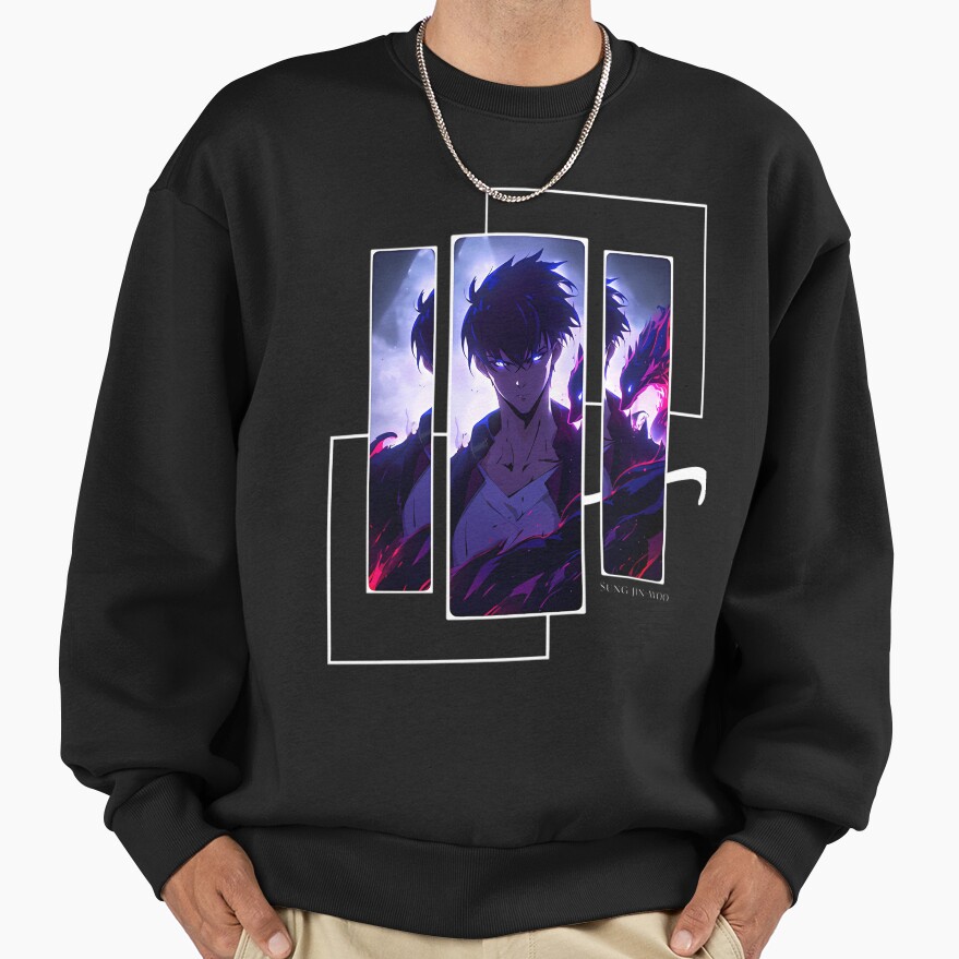 Sung Jin Woo Shadow Monarch Sweatshirt