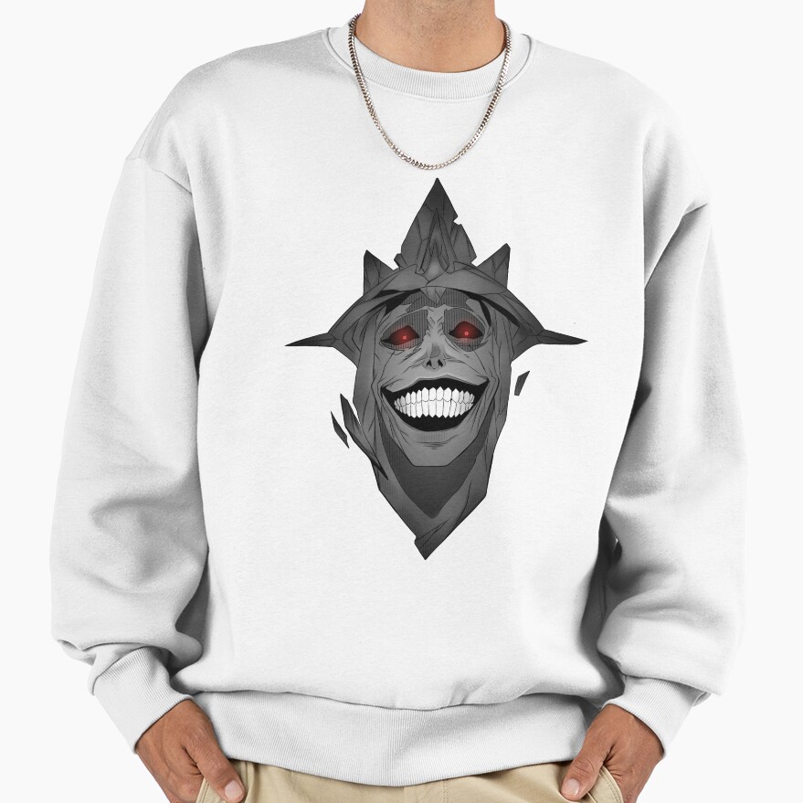 Scribble Red Eyes Sweatshirt
