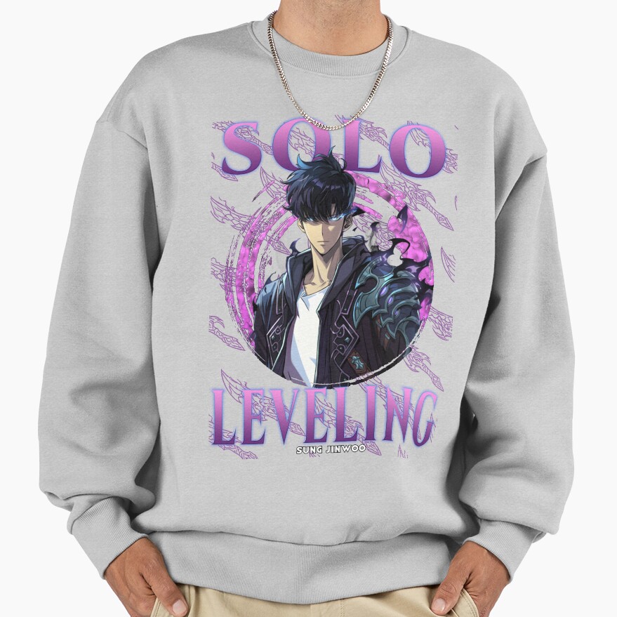 Solo Leveling Sung Jinwoo Sweatshirt - Image 4