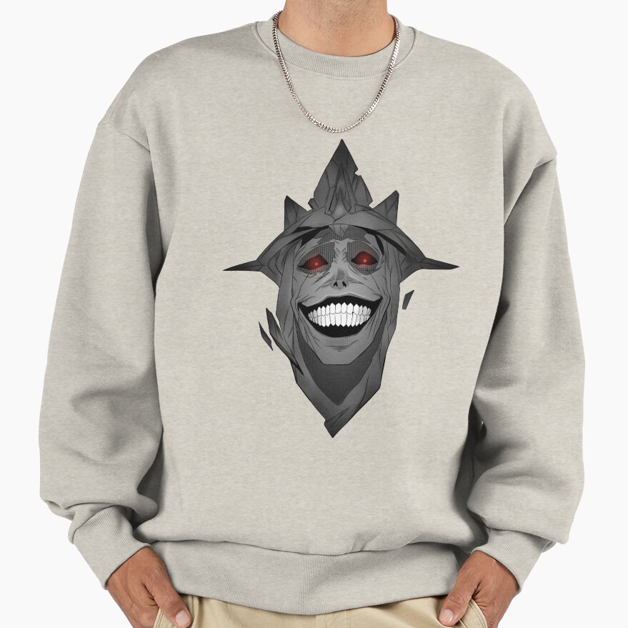 Scribble Red Eyes Sweatshirt - Image 3