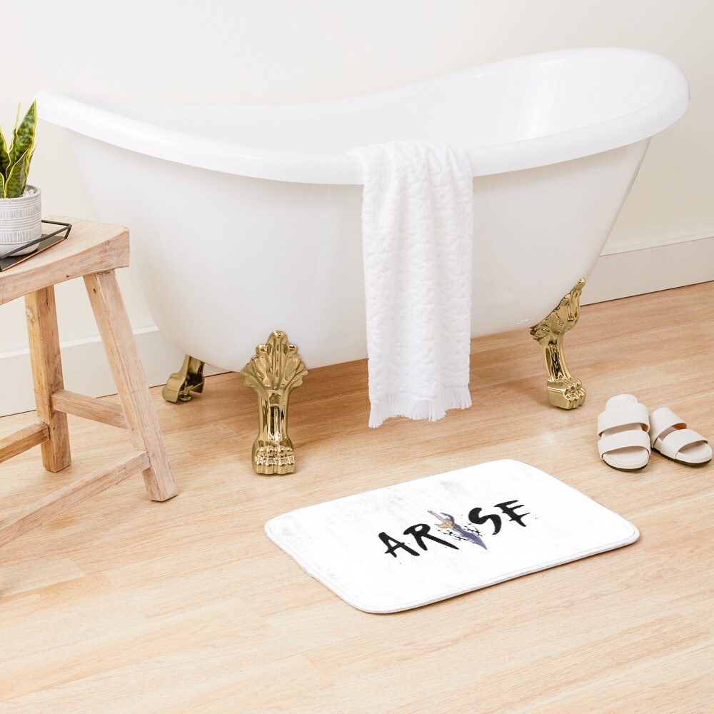 Scribble The Word Bath Mat - Image 2